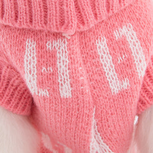 Costume High Collar Fashionable Pet Sweater: Style Meets Comfort