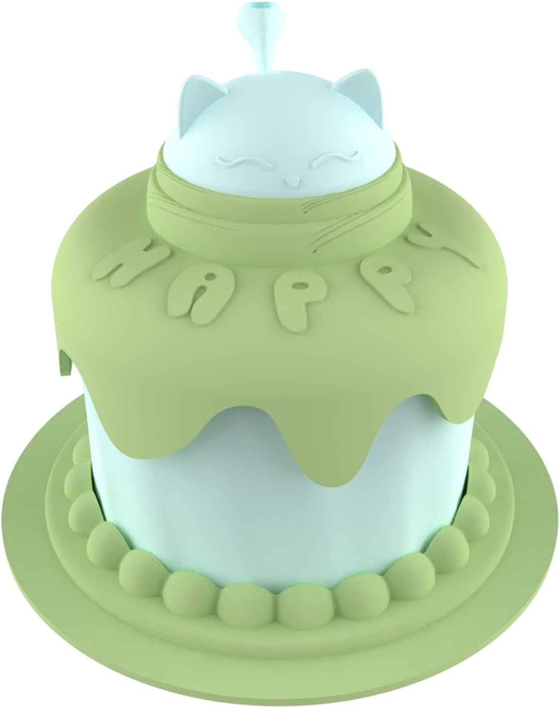 Cat Birthday Slow Feeder Bowl