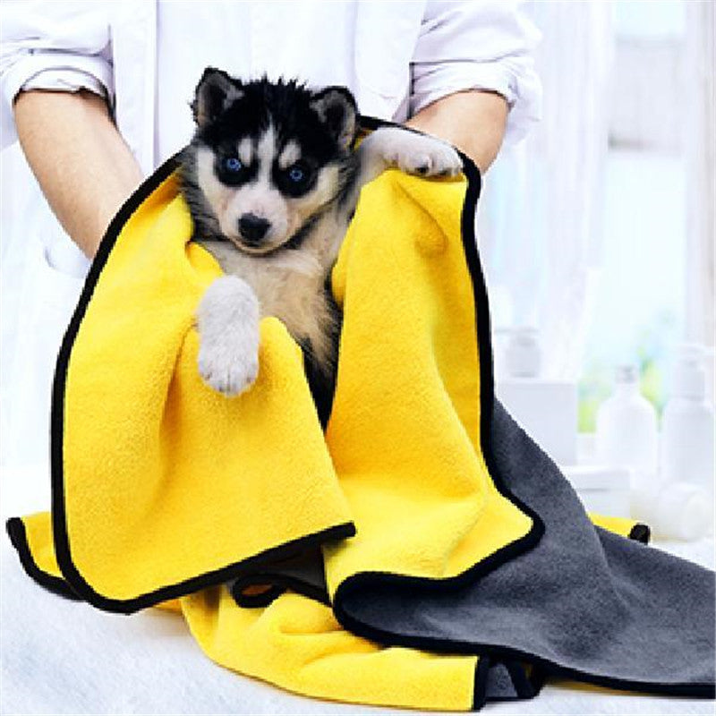 Pet Absorbent Towel Multi-size Pet Bath Towel
