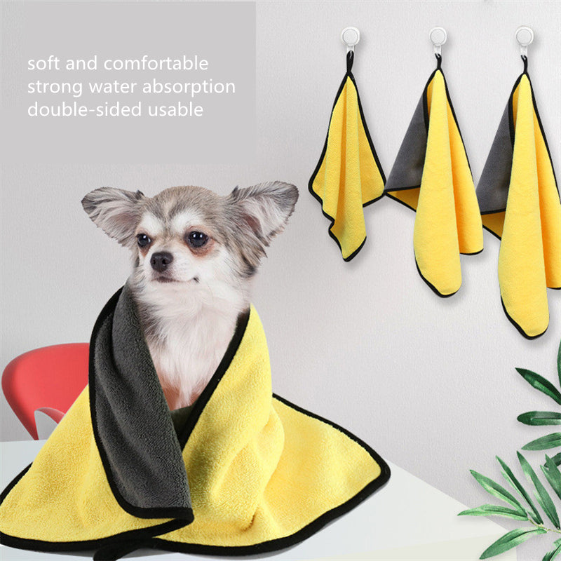 Pet Absorbent Towel Multi-size Pet Bath Towel