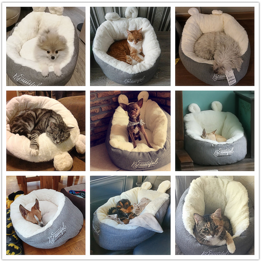 Pet Warming Soft Sleeping Bed