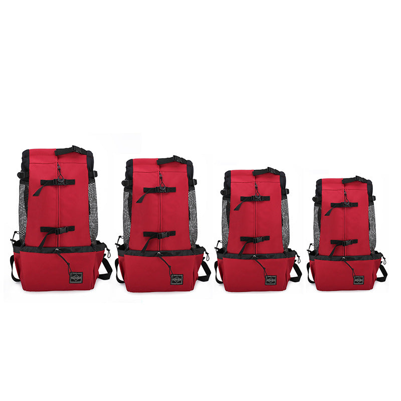 Double Shoulder Outdoor Dog Carrier Bag