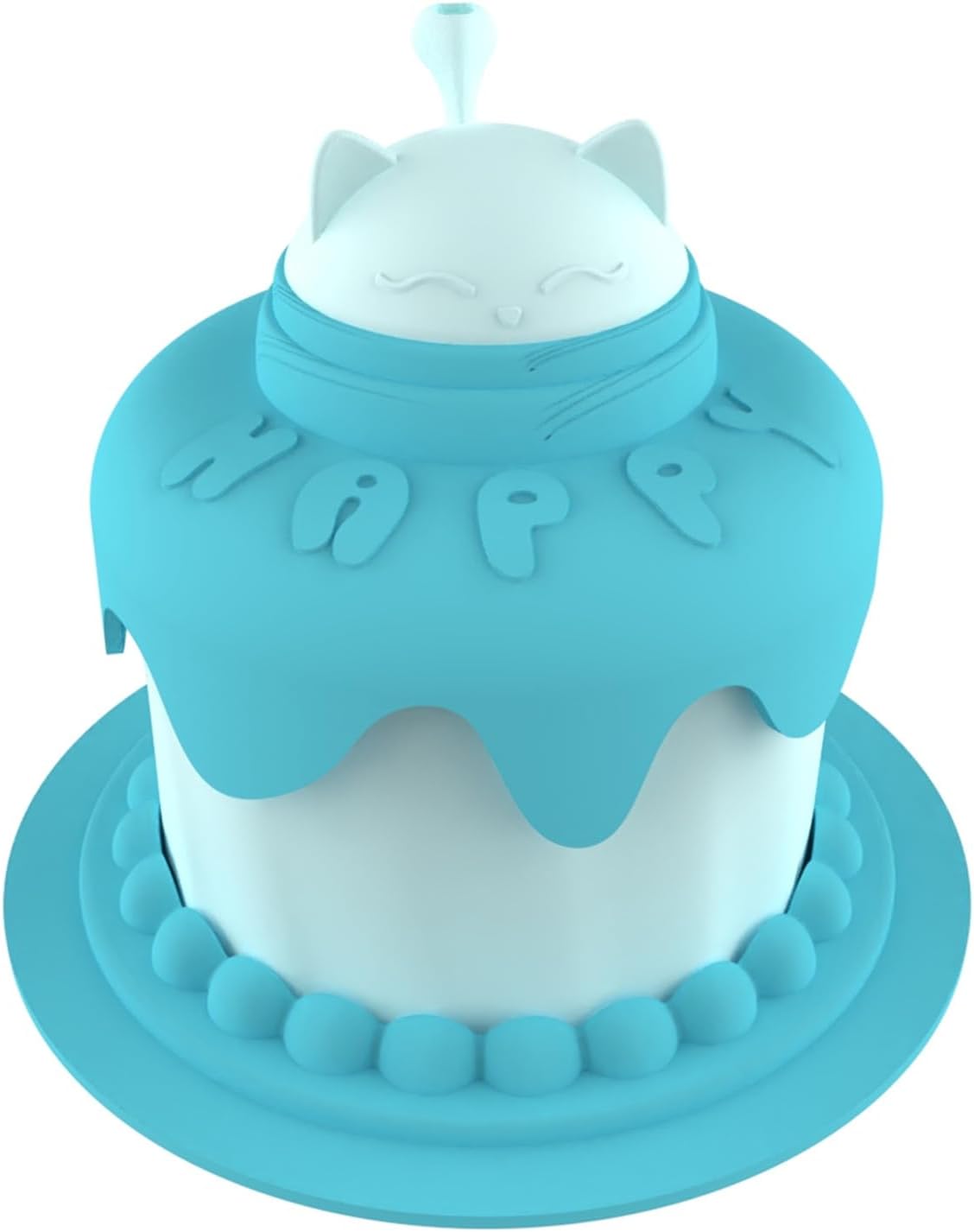 Cat Birthday Slow Feeder Bowl