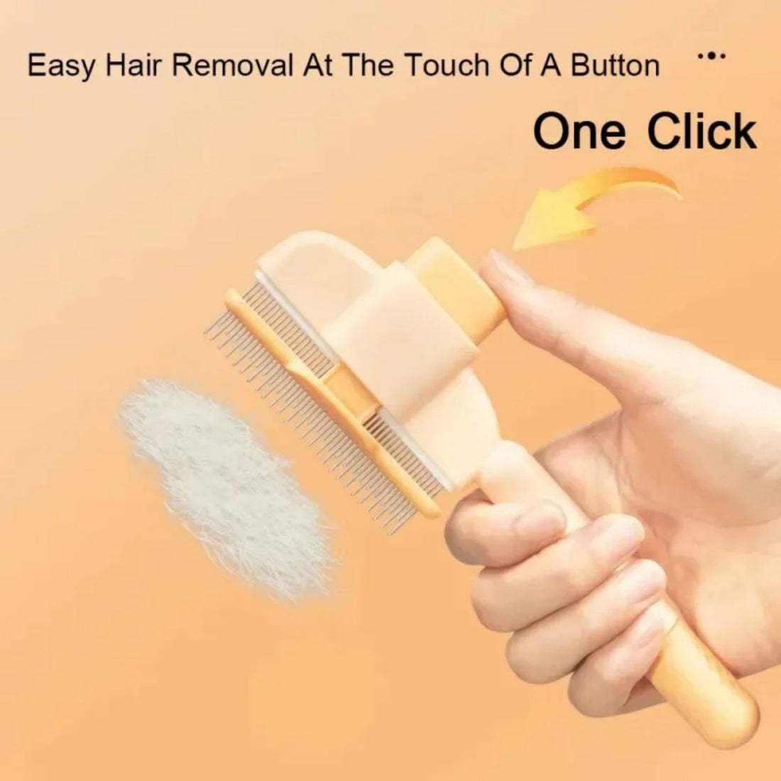 Pet Anti-Mite Hair Cleaning Brush