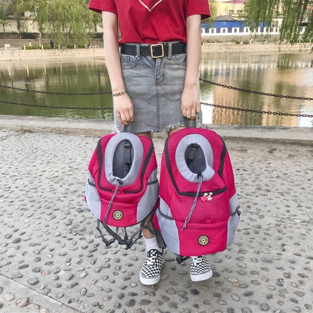 Portable Travel Backpack Dog Carrier Bag