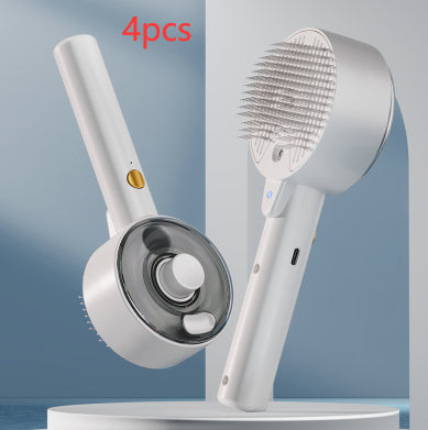 Pet Self Cleaning Dog Steam Brush