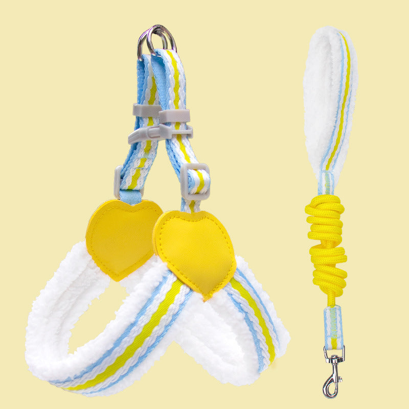 Summer Breathable Corgi Walking Dog Leash