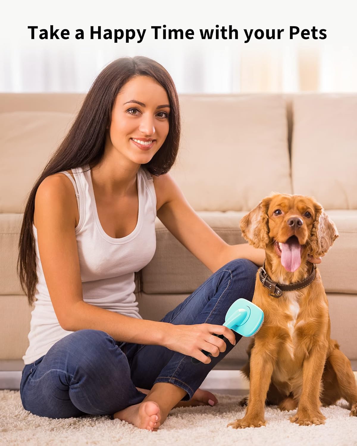 Pet Brush- Shedding Grooming Tools