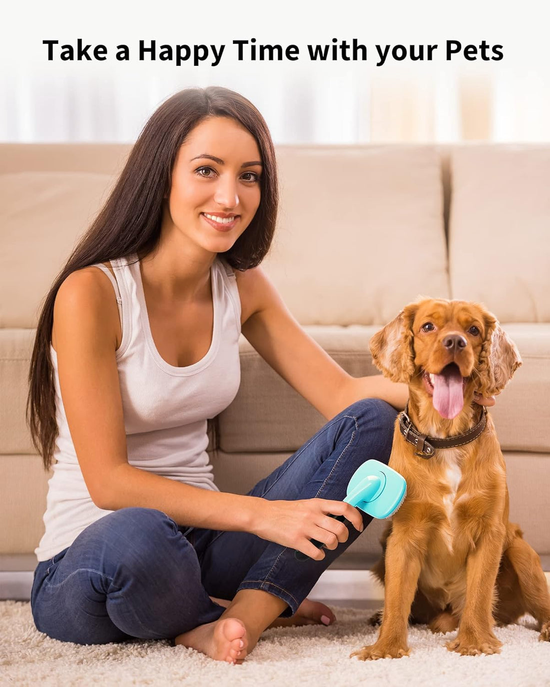 Pet Brush- Shedding Grooming Tools