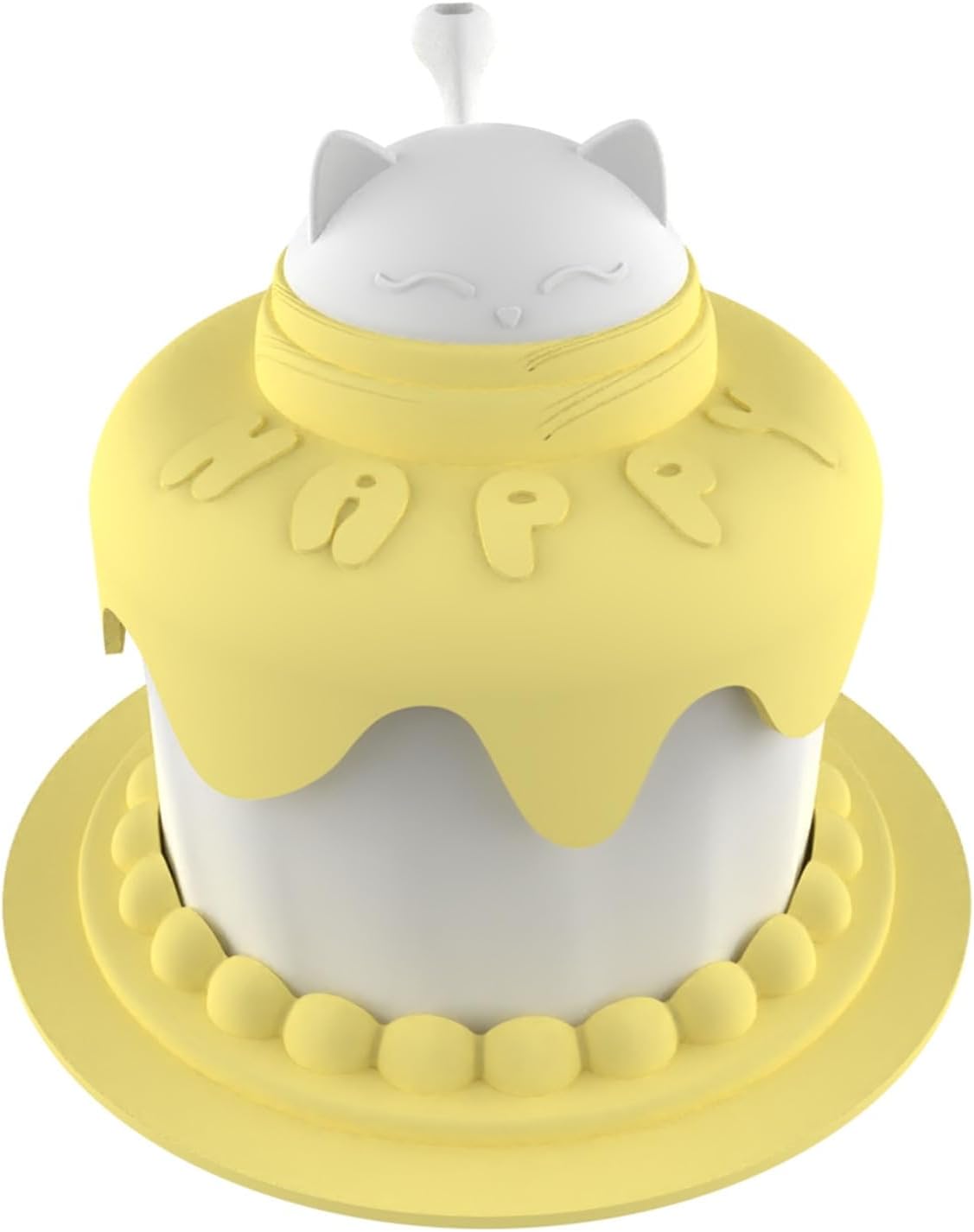 Cat Birthday Slow Feeder Bowl