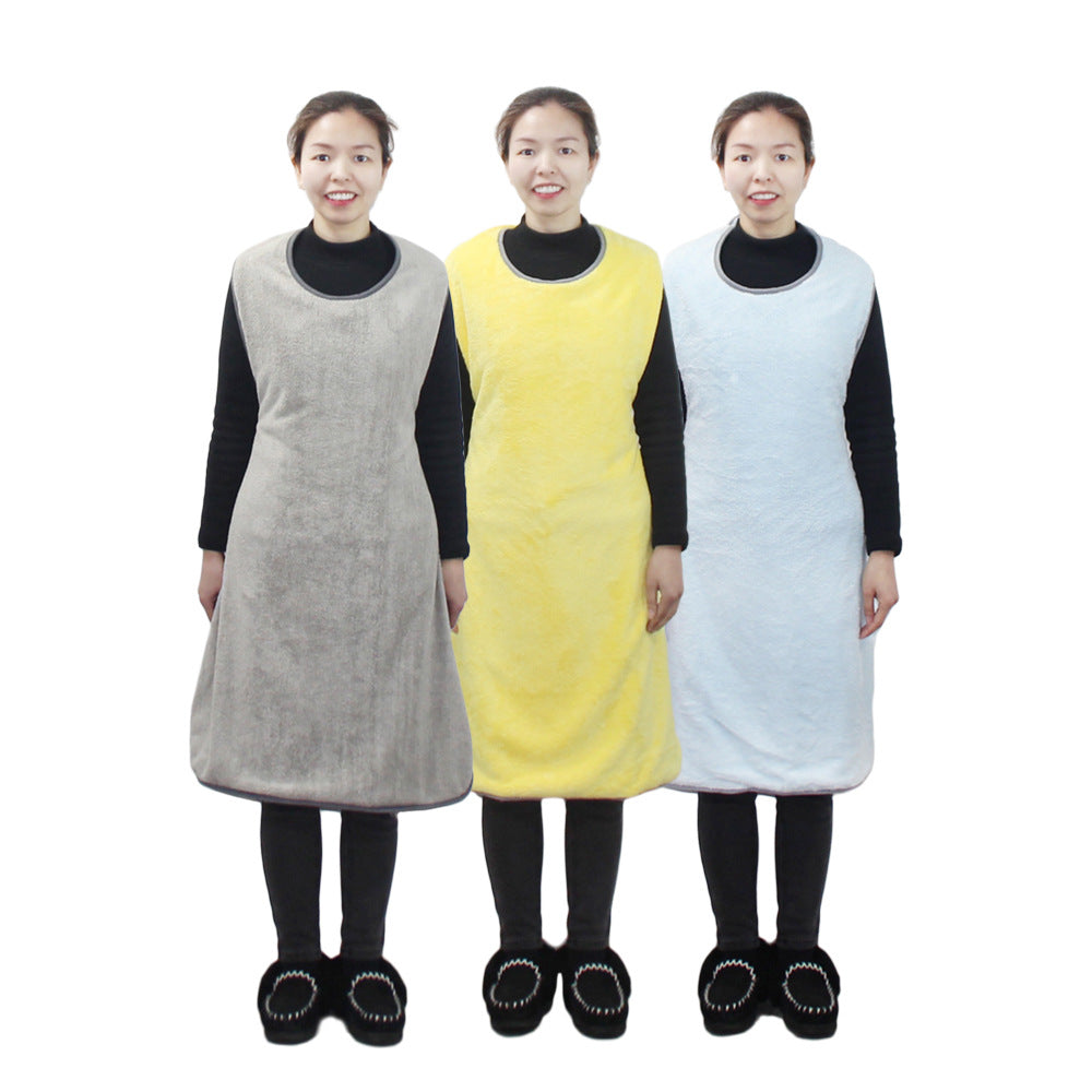 Cat Dog Shower Bath Towel Apron