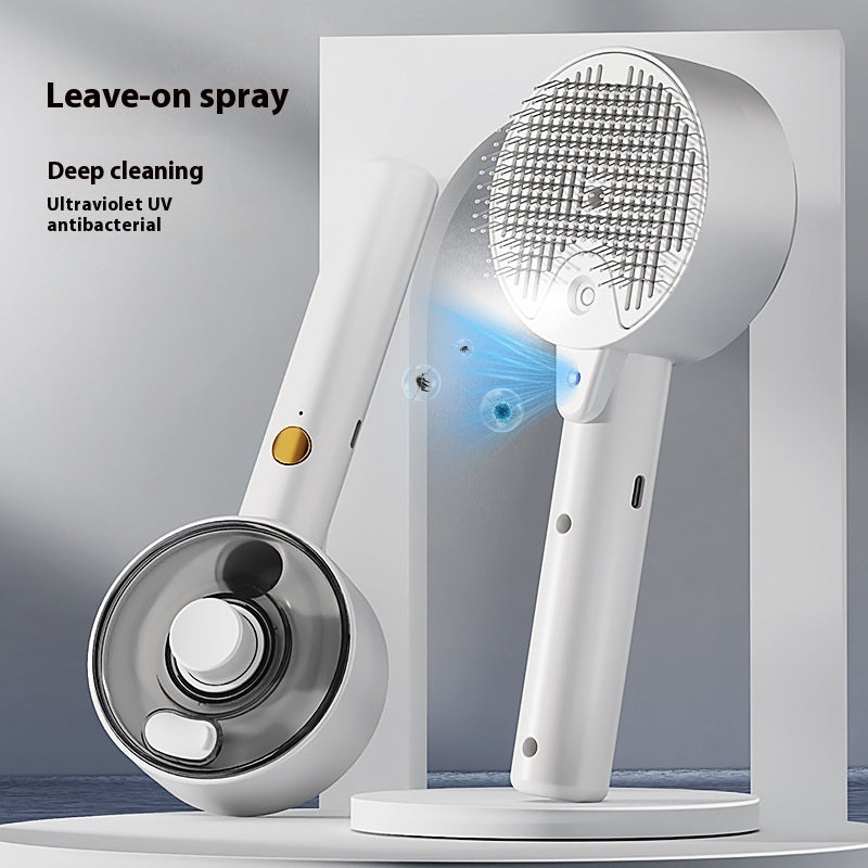 Pet Self Cleaning Dog Steam Brush