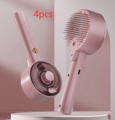 Pet Self Cleaning Dog Steam Brush