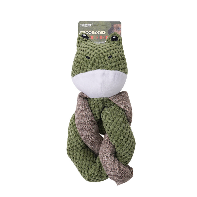 Unbreakable Plush Squeaky Dog Toys
