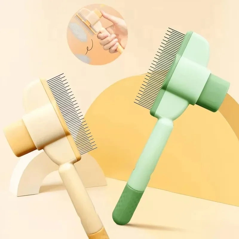 Pet Anti-Mite Hair Cleaning Brush