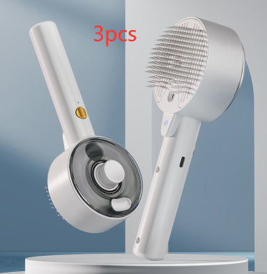 Pet Self Cleaning Dog Steam Brush