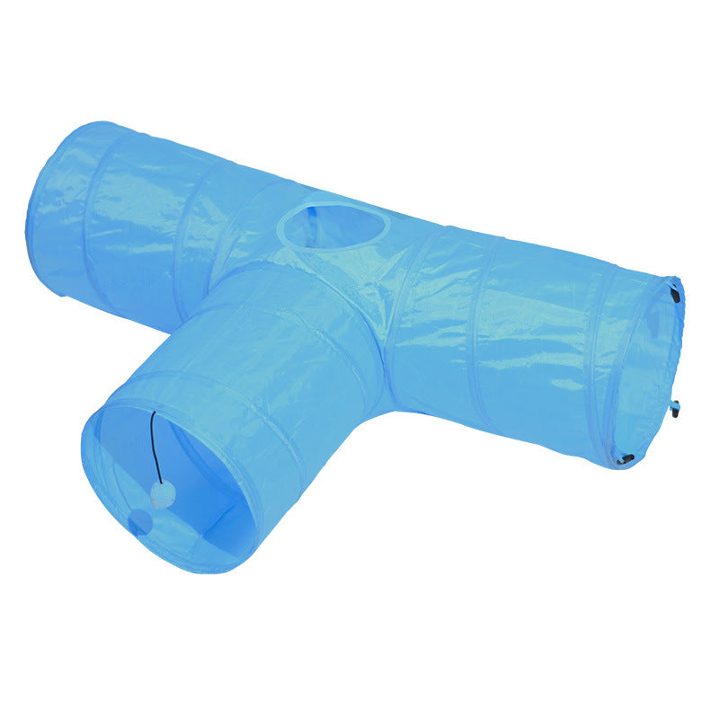 New Cat Tunnel Foldable Climbing Path Toys