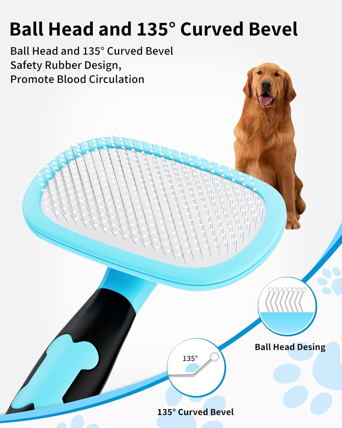 Pet Brush- Shedding Grooming Tools