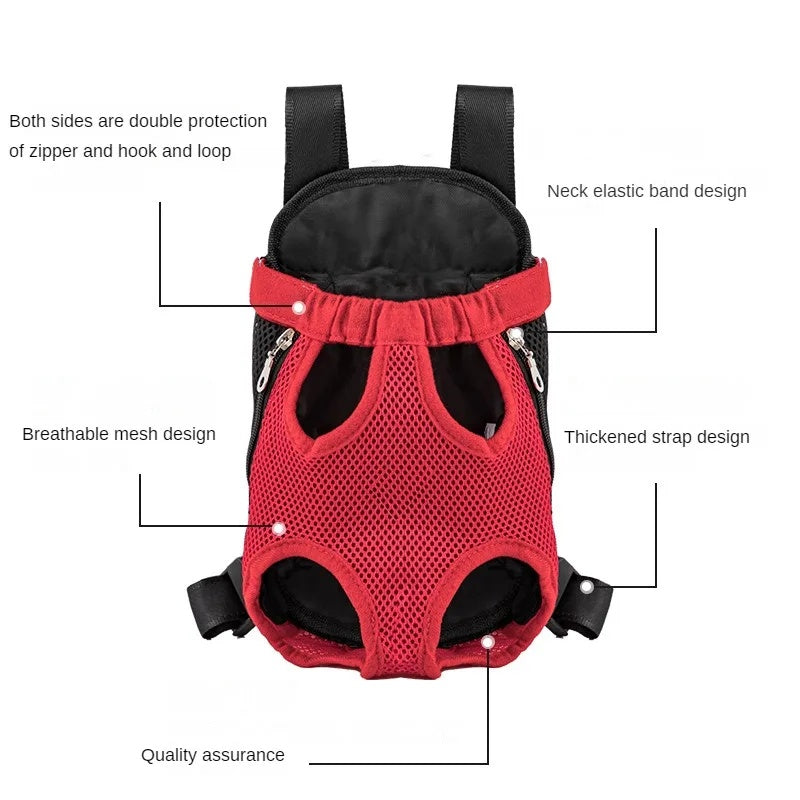 Adjustable Dog Front Carrier For Traveling