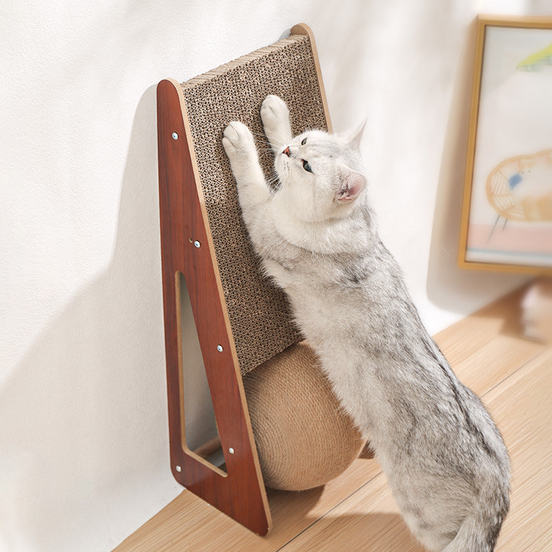 Pet Corrugated Cat Scratching Board Toys
