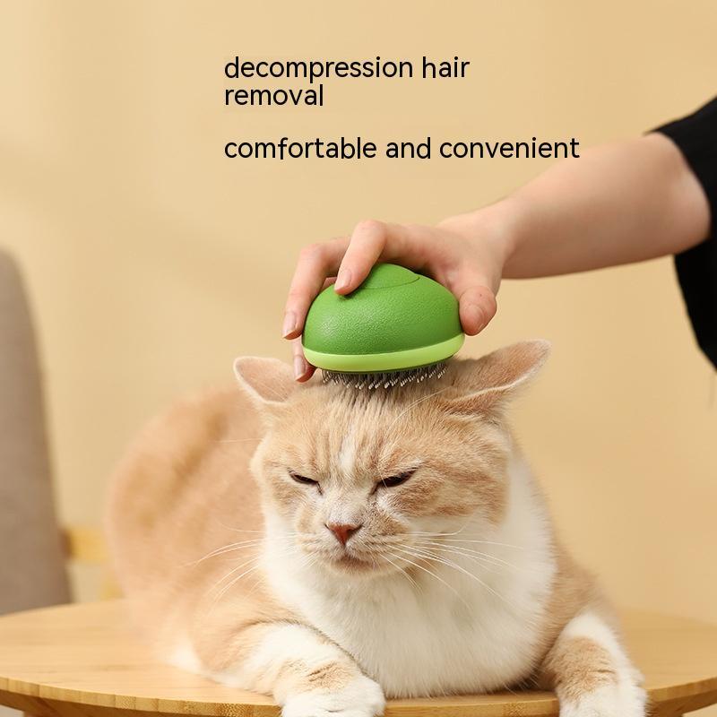 Cat Brush Hair Remover Cleaning Avocado Shaped