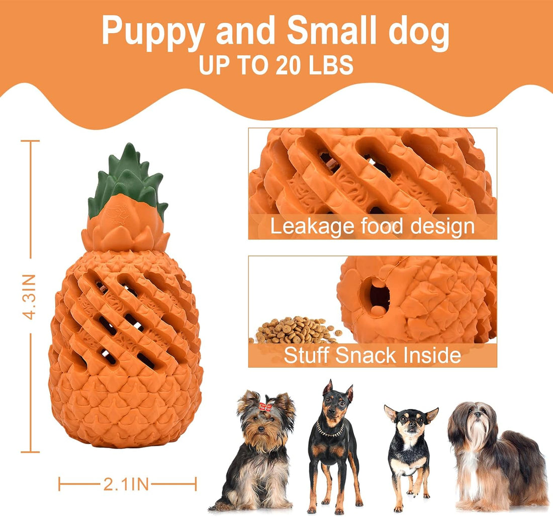 Dog Pineapple Chew Toys For Aggressive Chewers