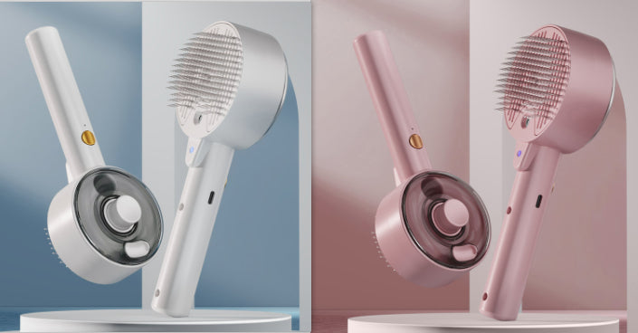 Pet Self Cleaning Dog Steam Brush